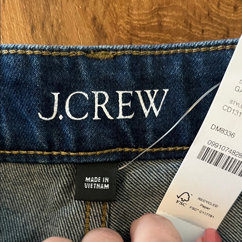 Women's Dark Blue Stretch Jeans - Classic Slim Fit - Picture 5 of 7